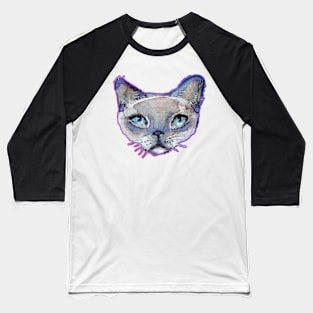 Bianca the Cat Baseball T-Shirt